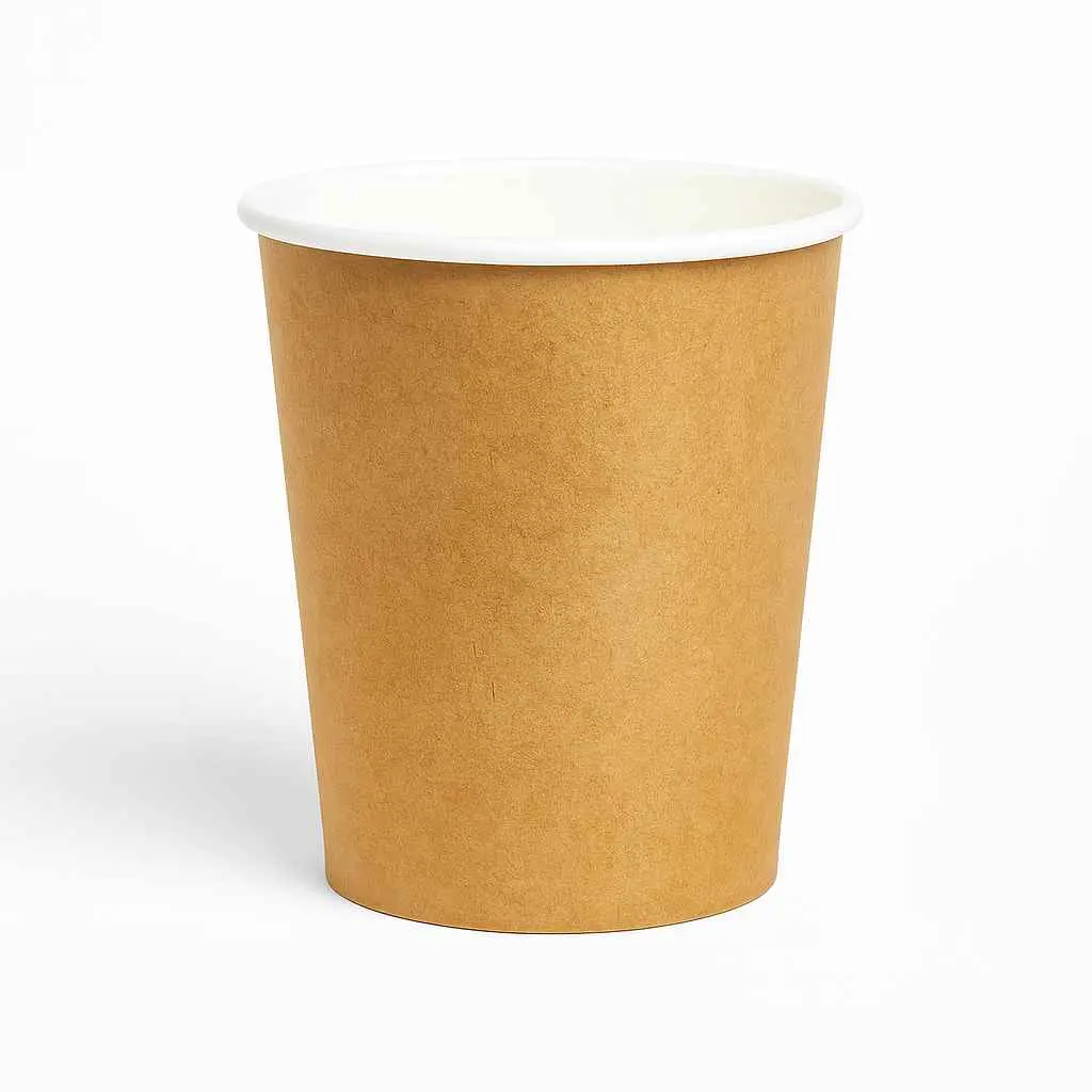 BICCHIERI 120 CC AVANA IN CARTONCINO   