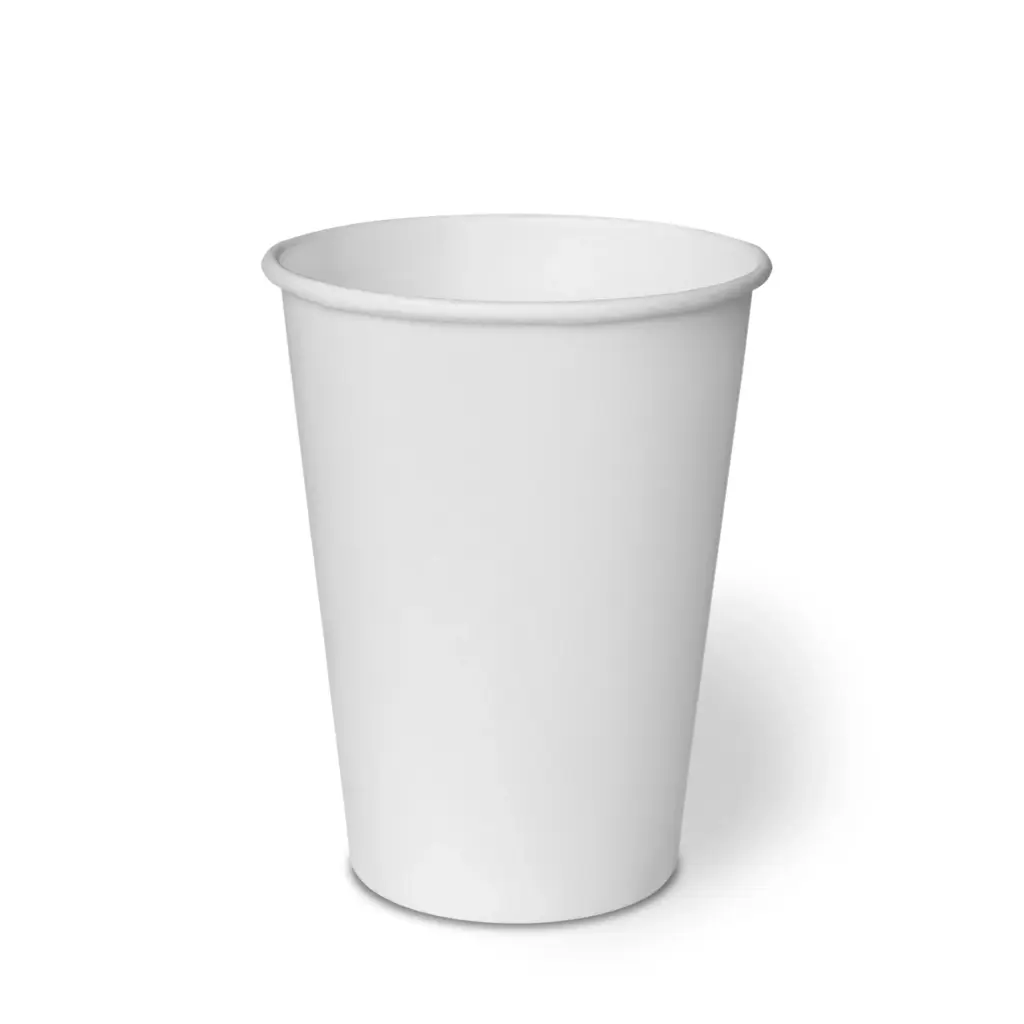 BICCHIERI 200 CC BIANCHI IN CARTONCINO  