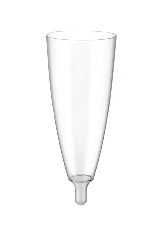 [BIC.K.FLU120.T.20] BICCHIERI FLUTE TRASPARENTI IN PS