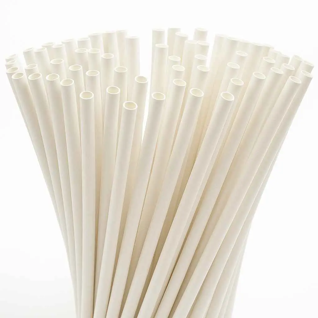 CANNUCCE BIANCHE  BIO IN CARTA 15 CM Ø6