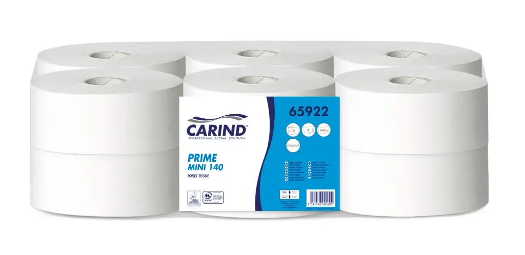 [CIG.C.MJUMB2V.B.12] CARTA IGIENICA MINI JUMBO PER DISPENCER