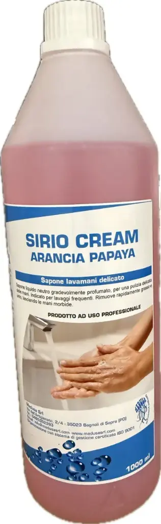 [DET.SAP.MANI.AR/PAP.0.1L] DETERGENTE SAPONE MANI NEUTRO - ARANCIA PAPAYA