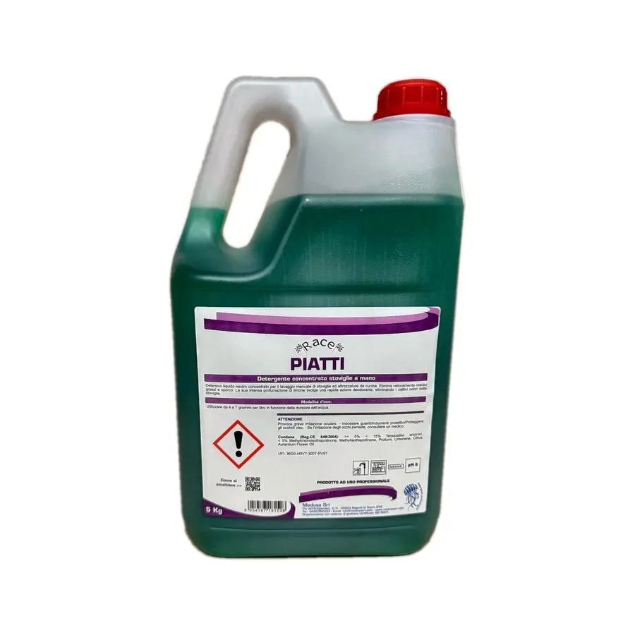 [DET.PIAT.RACE.0.5KG] DETERSIVO PIATTI A MANO RACE HACCP