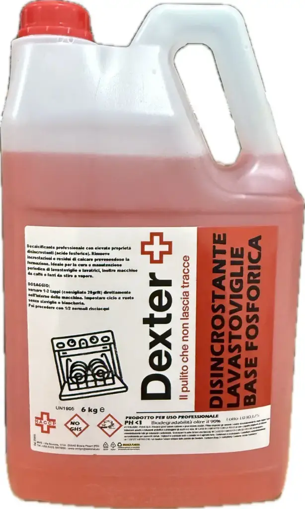 DETERGENTE LAVASTOVIGLIE ACQUE DURE 