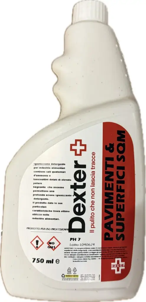 [DET.IG.PAVSQM.0.750] IGIENIZZANTE PAVIMENTI E SUPERFICI SQM DA 750 ML