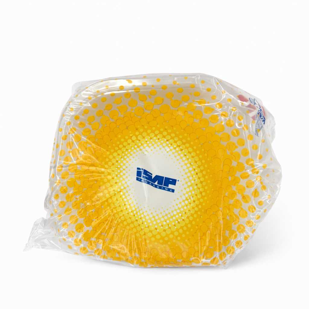 [CIO.PP.1000.T.20] CIOTOLE/INSALATIERE DA 1000 CC QUADRE TRASPARENTI IN PP