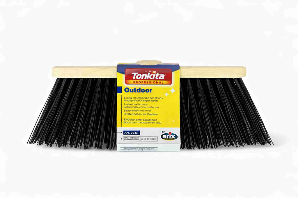 [PUL.SCOP.RIG.N.1] SCOPA DA ESTERNI CON SETOLE RIGIDE