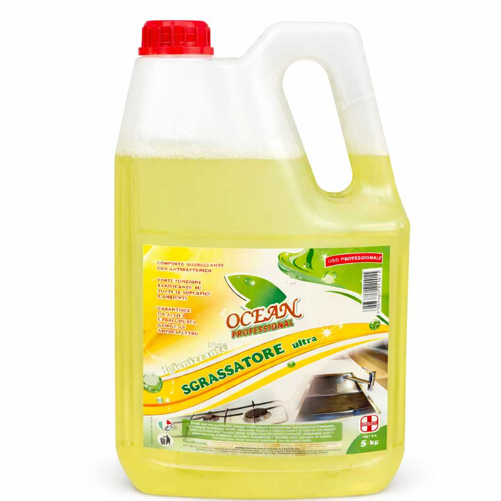 SGRASSATORE ULTRA IGIENIZZANTE PER SUPERFICI 
