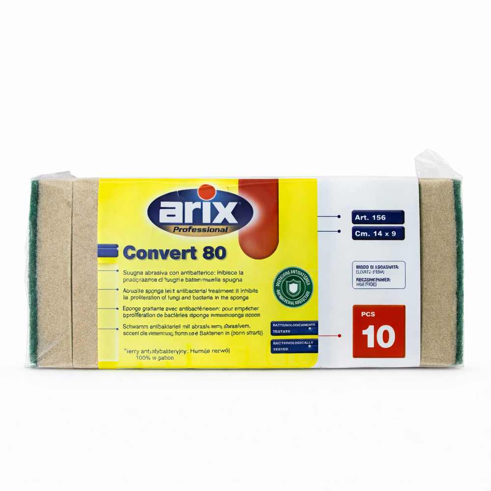 [PUL.SP.ACC.ANTIB.0.10] SPUGNE ACCOPPIATE CON ANTIBATTERICO