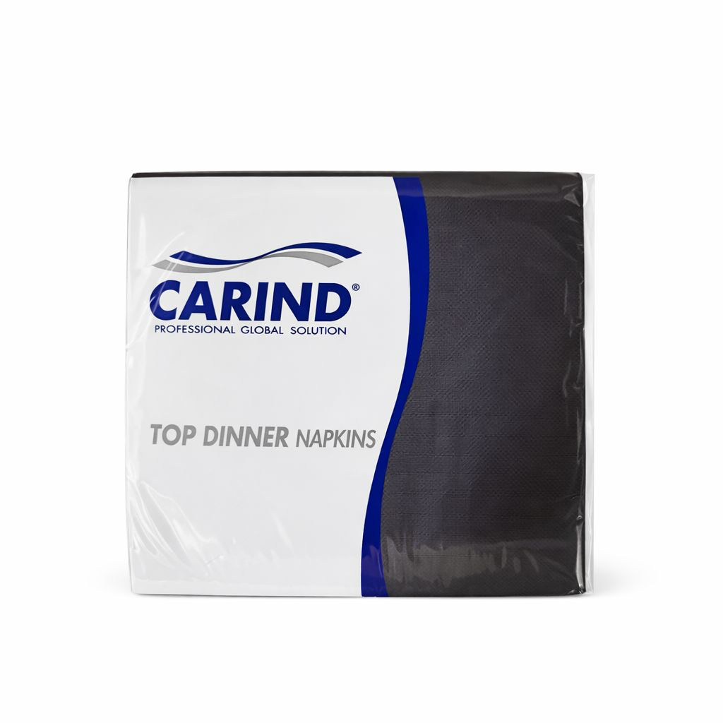 [TOV.C.2V38X38.N.40] TOVAGLIOLI NERI DA CM 38X38 - 2 VELI 