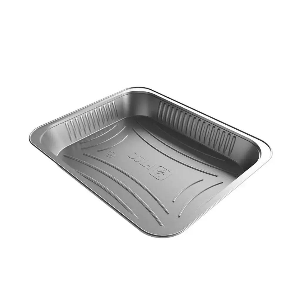 [VAS.A.8P.G.50] VASCHETTE IN ALLUMINIO 8 PORZIONI SENZA COPERCHIO