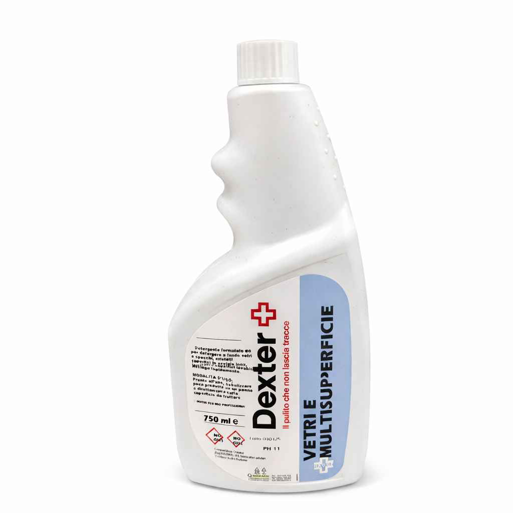 [DET.VETR.MSUP.0.750] DETERGENTE VETRI E MULTISUPERFICIE DA 750 ML