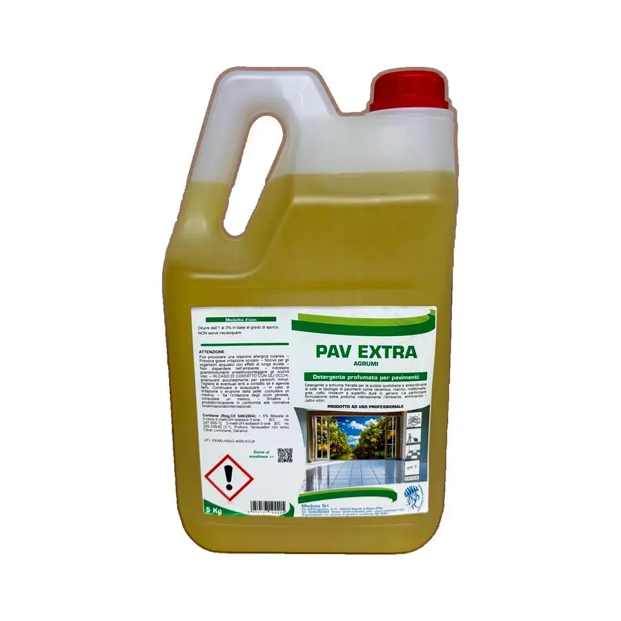 [DET.PAV.EXTRA.A.5KG] DETERGENTE PAVIMENTI EXTRA AGRUMI