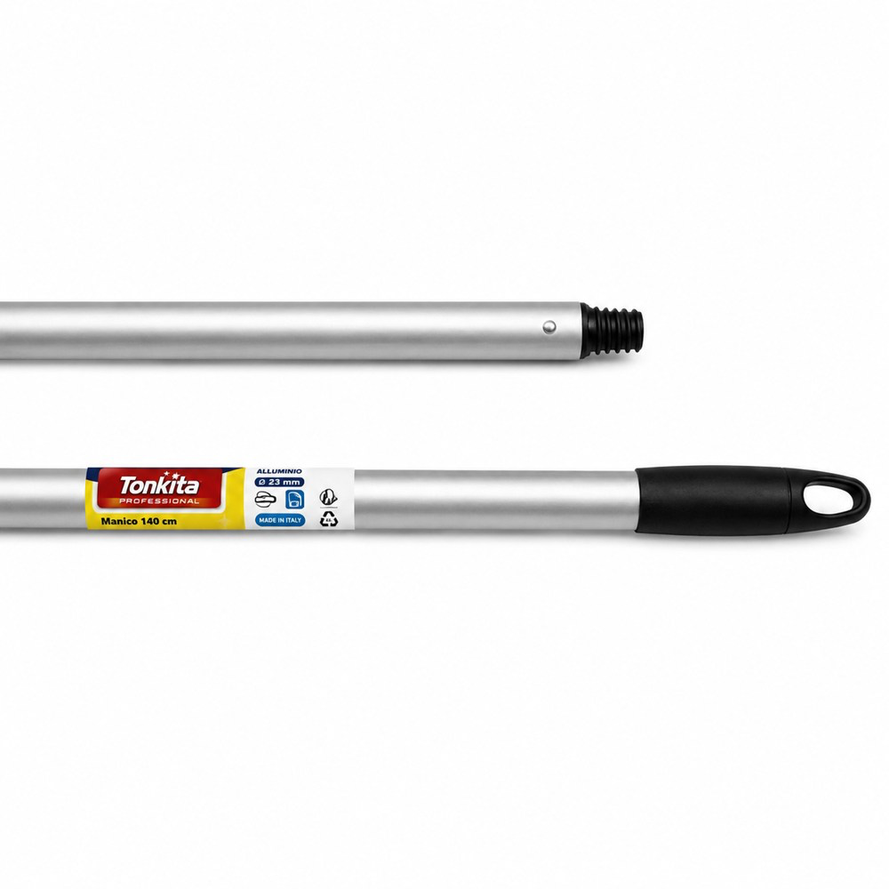 [PUL.MAN.MOP.140.A.1] MANICI FISSI IN ACCIAIO PER MOP DA 140 CM