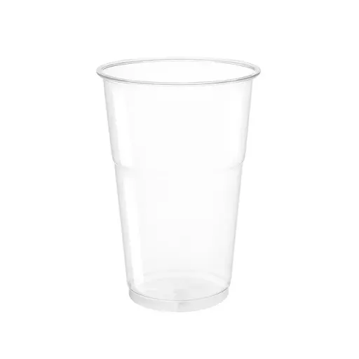 [BIC.RP.SLIM350.T.50] BICCHIERI 350 CC SLIM TRASPARENTI IN R-PET 