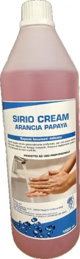 [DET.SAP.MANI.AR/PAP.0.1L] DETERGENTE SAPONE MANI NEUTRO - ARANCIA PAPAYA