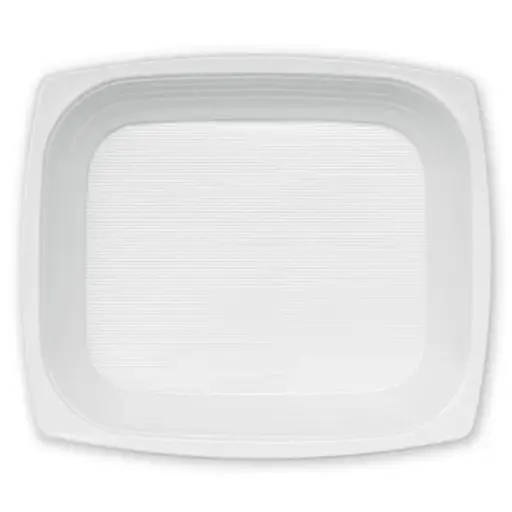 [PIA.PS.R18X21.B.50] PIATTI RETTANGOLARI FONDI DA CM 18X21 