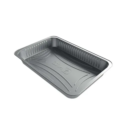 [VAS.A.6PC.G.50] VASCHETTE IN ALLUMINIO 6 PORZIONI CON COPERCHIO